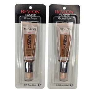 REVLON Candid Photoready Foundation #500 Makeup Bundle of 2